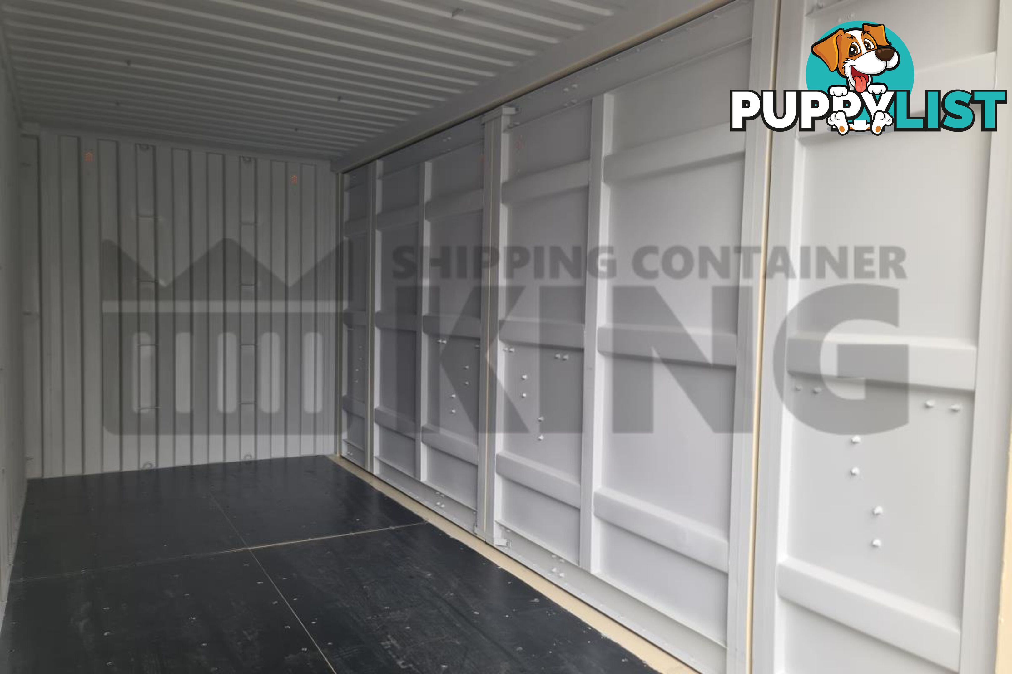 20' HIGH CUBE FULL SIDE OPENING SHIPPING CONTAINER