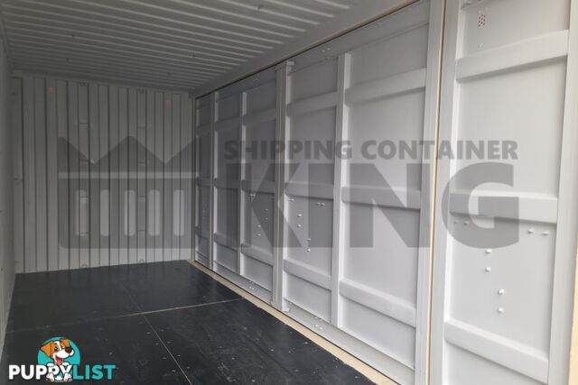 20' HIGH CUBE FULL SIDE OPENING SHIPPING CONTAINER