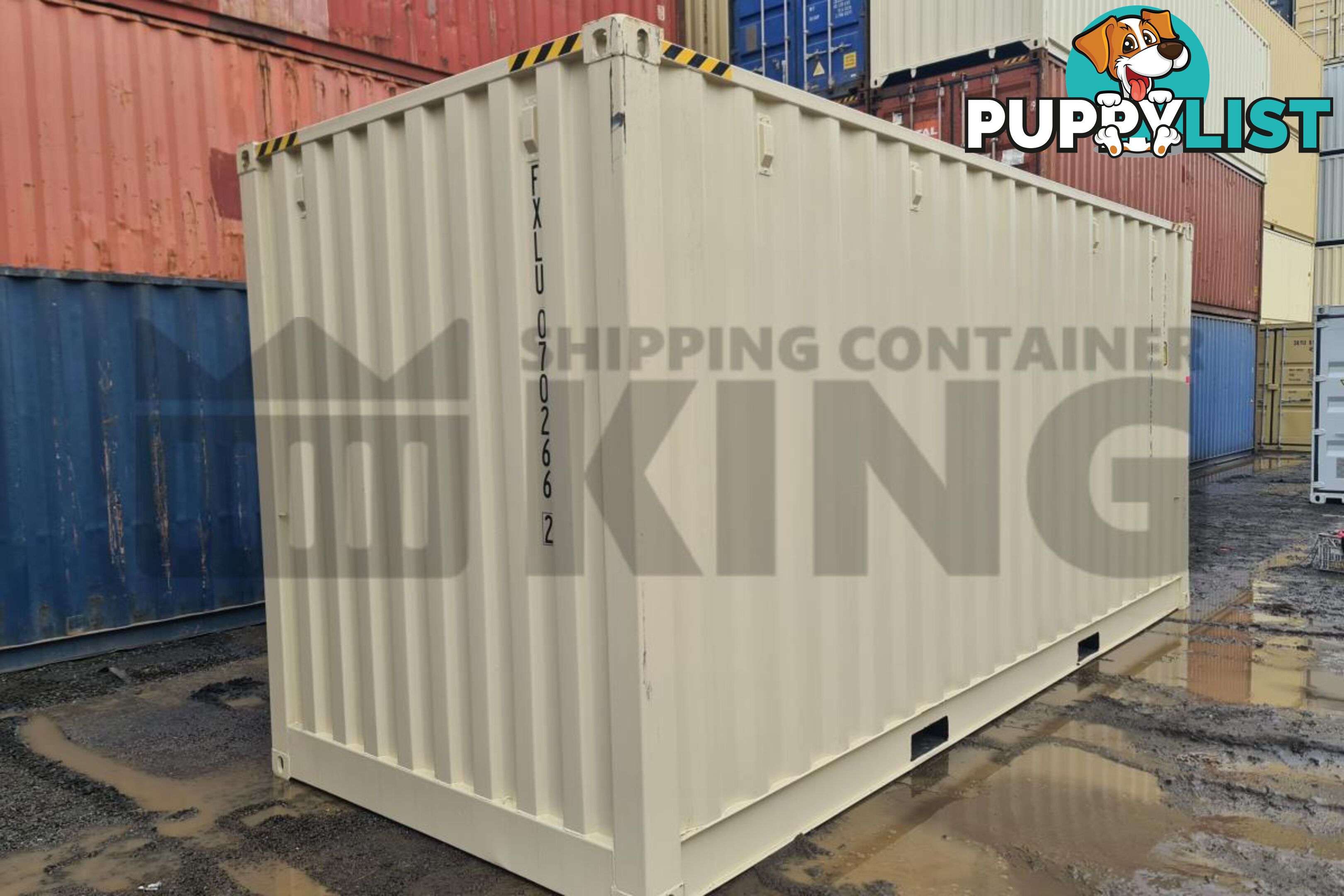 20' HIGH CUBE FULL SIDE OPENING SHIPPING CONTAINER