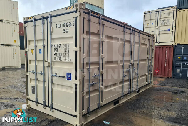 20' HIGH CUBE FULL SIDE OPENING SHIPPING CONTAINER