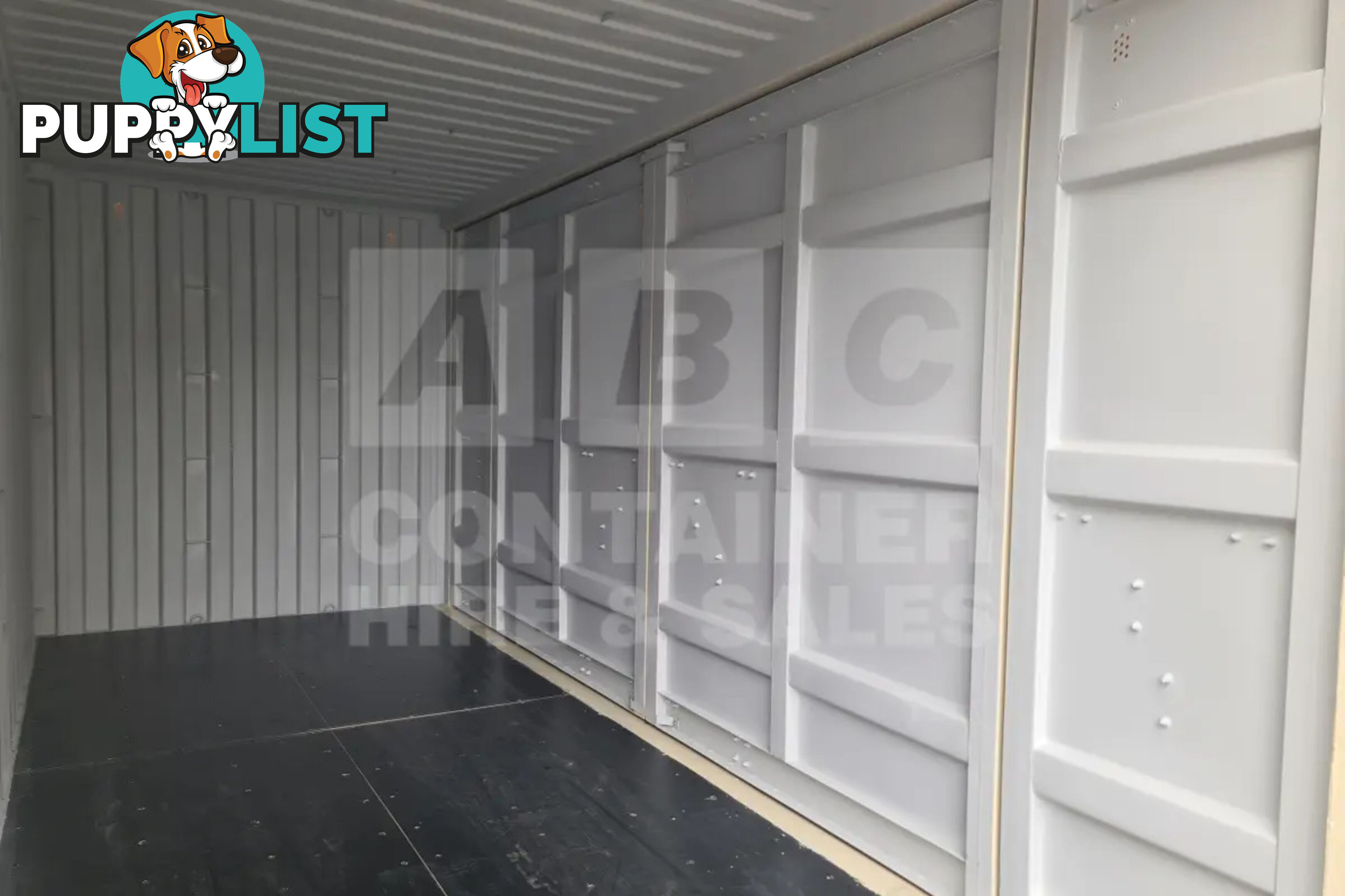 20' HIGH CUBE FULL SIDE OPENING SHIPPING CONTAINER