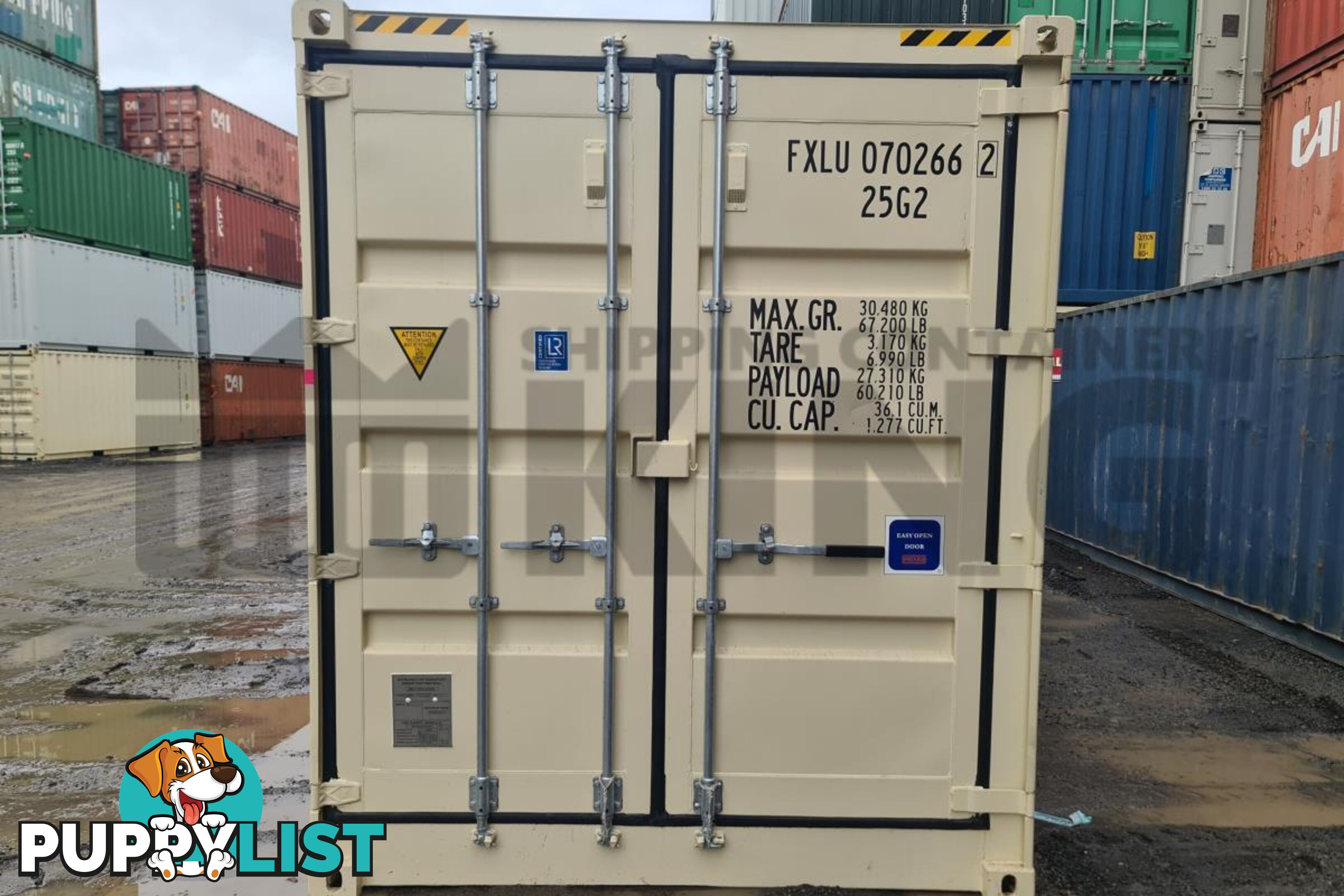 20' HIGH CUBE FULL SIDE OPENING SHIPPING CONTAINER