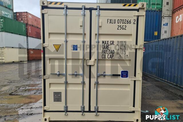 20' HIGH CUBE FULL SIDE OPENING SHIPPING CONTAINER