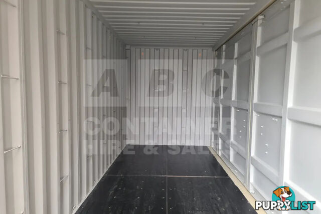 20' HIGH CUBE FULL SIDE OPENING SHIPPING CONTAINER