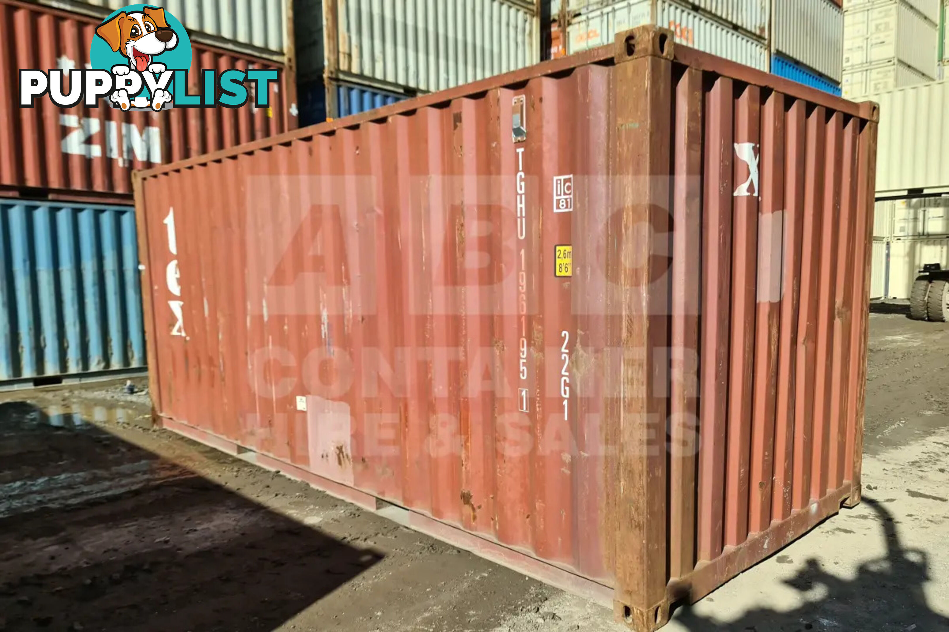 20' STANDARD HEIGHT SHIPPING CONTAINER