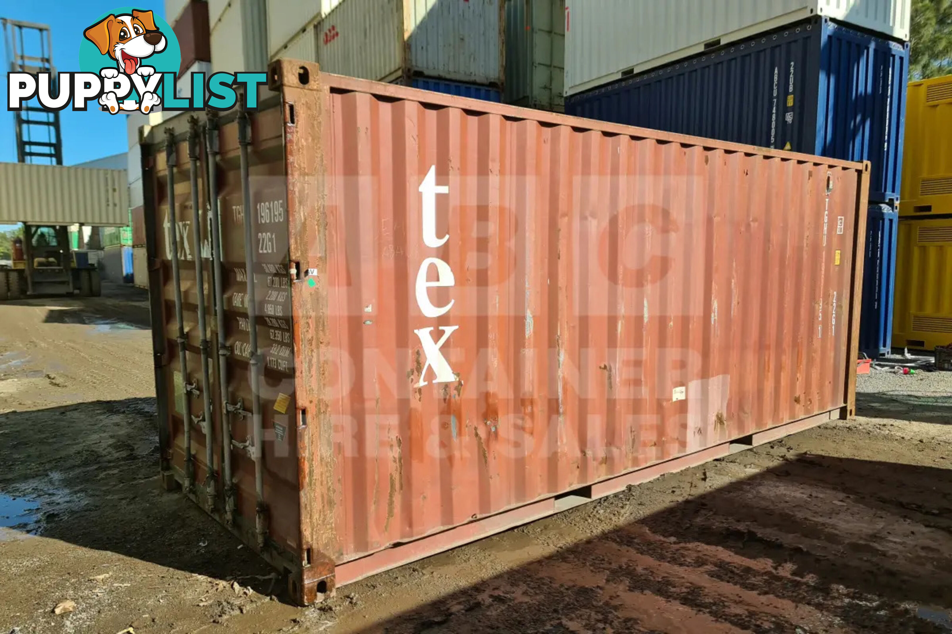 20' STANDARD HEIGHT SHIPPING CONTAINER