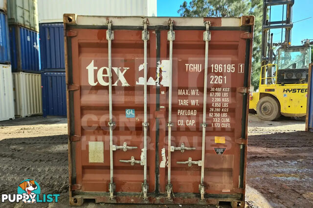 20' STANDARD HEIGHT SHIPPING CONTAINER