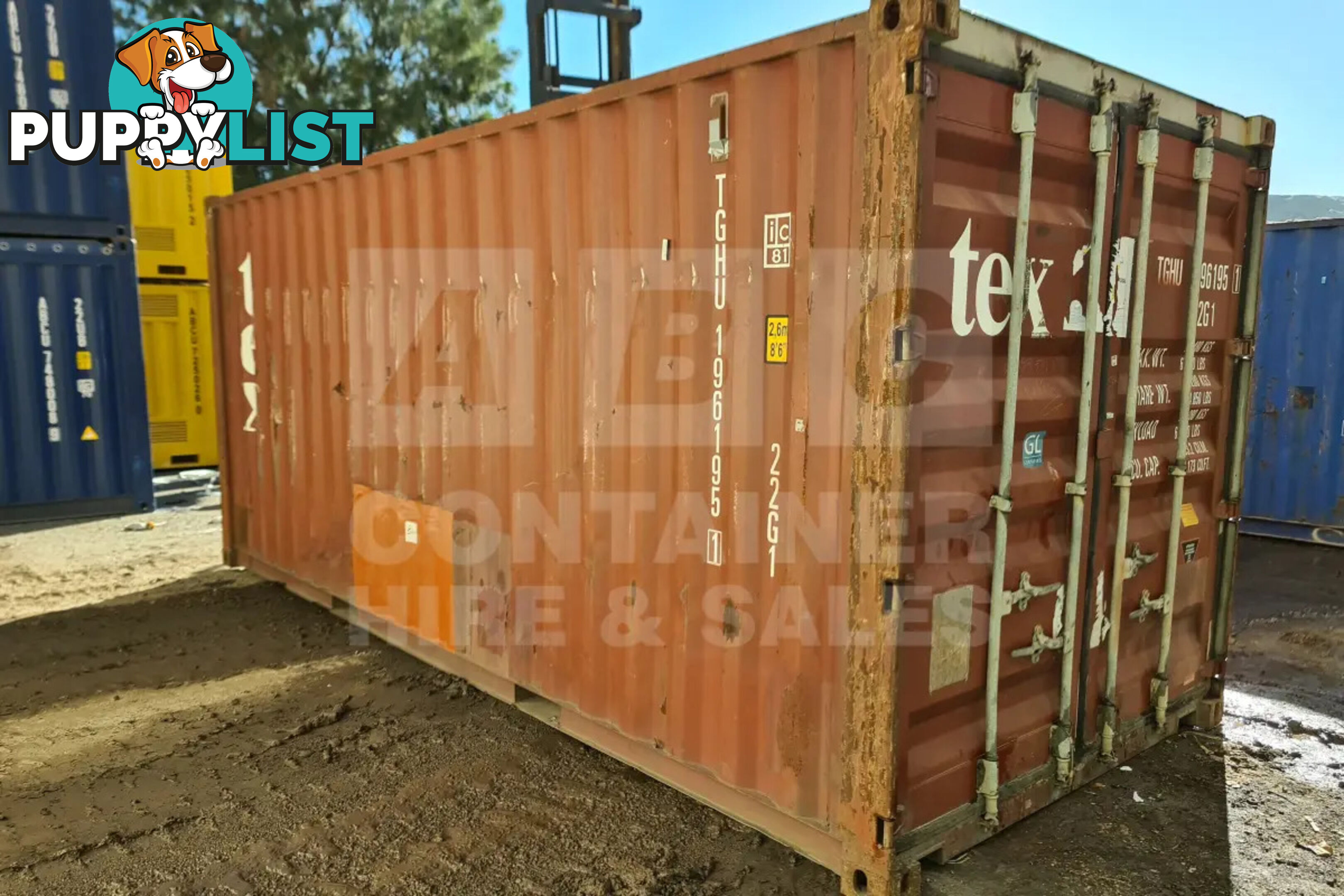 20' STANDARD HEIGHT SHIPPING CONTAINER