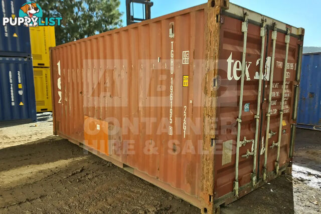 20' STANDARD HEIGHT SHIPPING CONTAINER