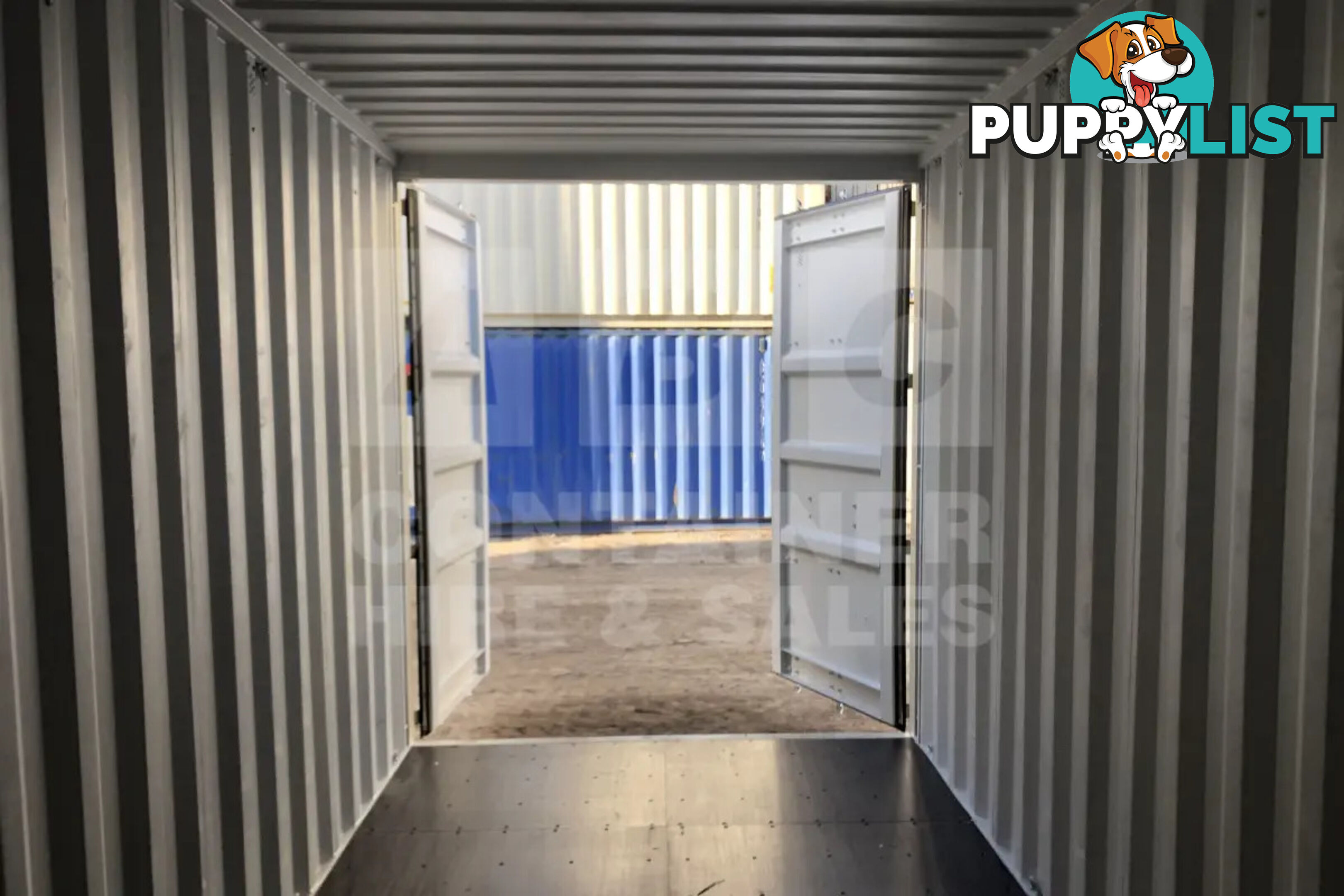 20' HIGH CUBE SHIPPING CONTAINER