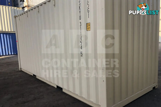 20' HIGH CUBE SHIPPING CONTAINER