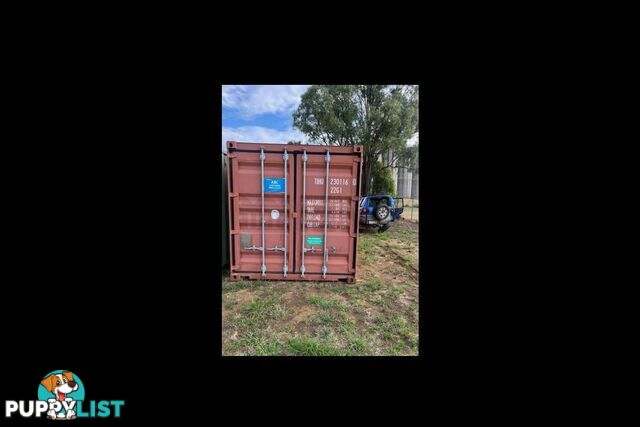 20' STANDARD HEIGHT SHIPPING CONTAINER - in Millmerran