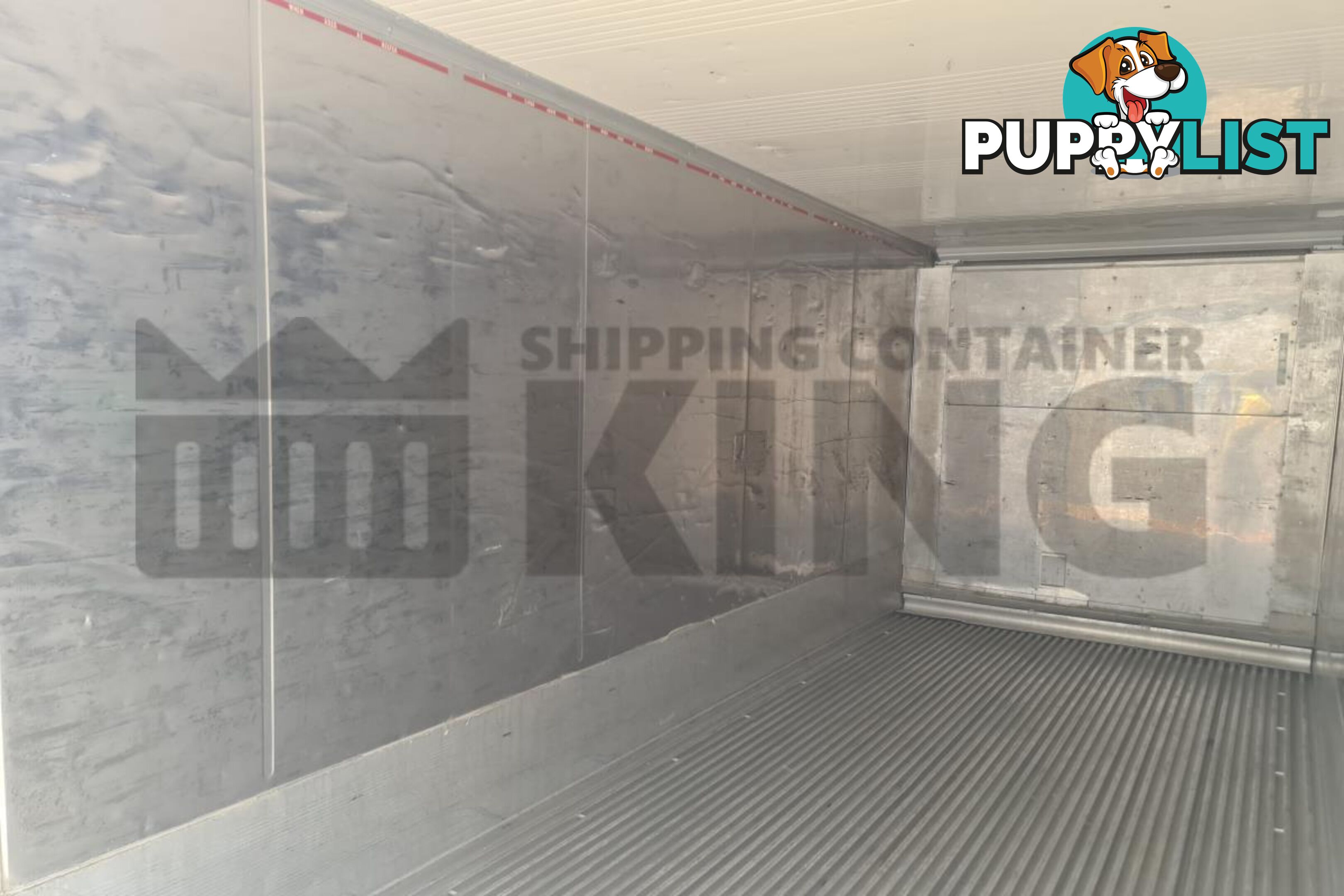 20' STANDARD HEIGHT REFRIGERATED "REEFER" SHIPPING CONTAINER (NON-OPERATIONAL, MACHINERY IN)