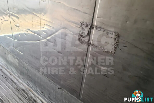20' STANDARD HEIGHT REFRIGERATED "REEFER" SHIPPING CONTAINER (NON-OPERATIONAL, MACHINERY IN)