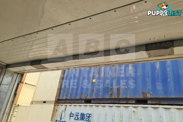 20' STANDARD HEIGHT REFRIGERATED "REEFER" SHIPPING CONTAINER (NON-OPERATIONAL, MACHINERY IN)