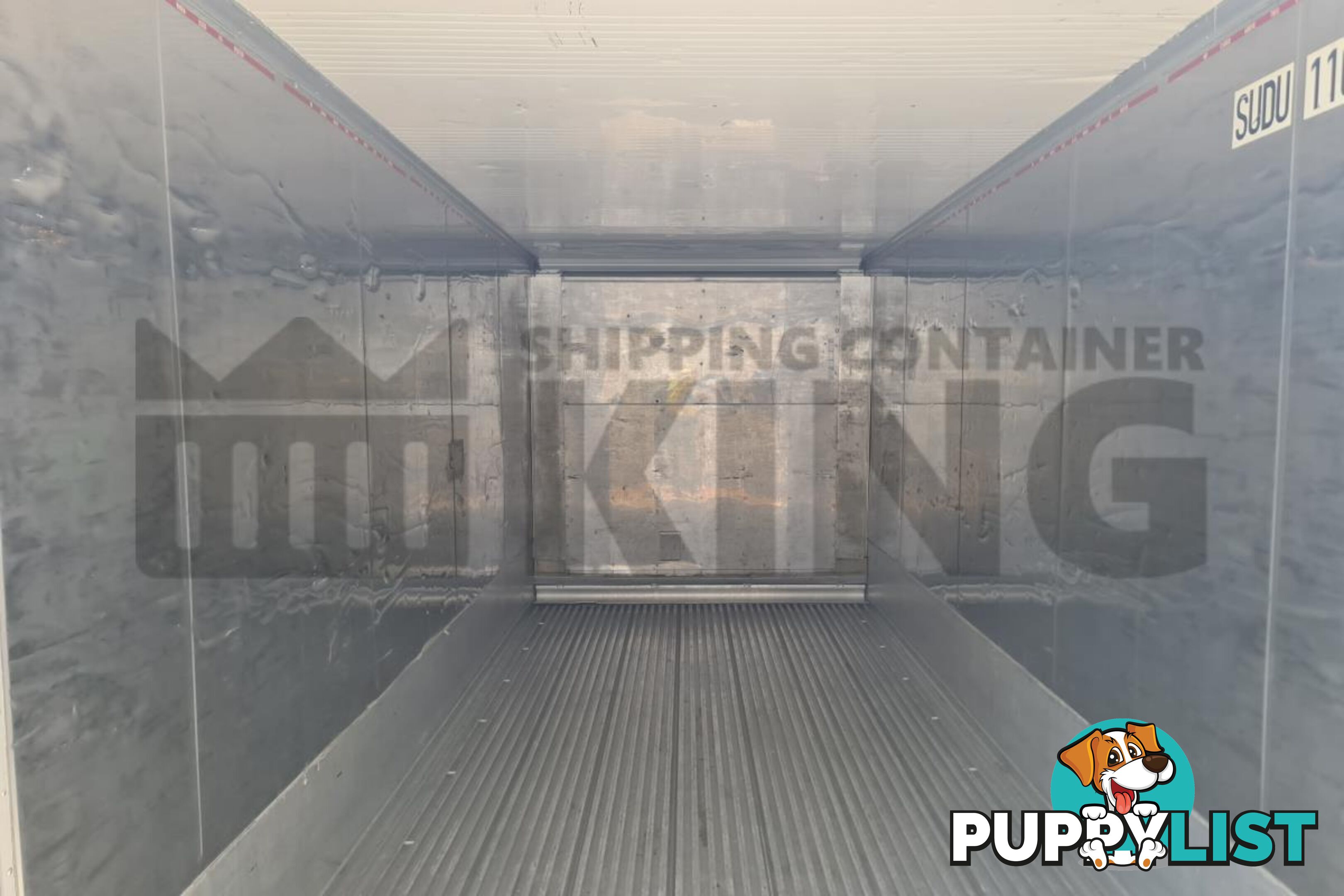 20' STANDARD HEIGHT REFRIGERATED "REEFER" SHIPPING CONTAINER (NON-OPERATIONAL, MACHINERY IN)