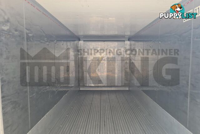 20' STANDARD HEIGHT REFRIGERATED "REEFER" SHIPPING CONTAINER (NON-OPERATIONAL, MACHINERY IN)