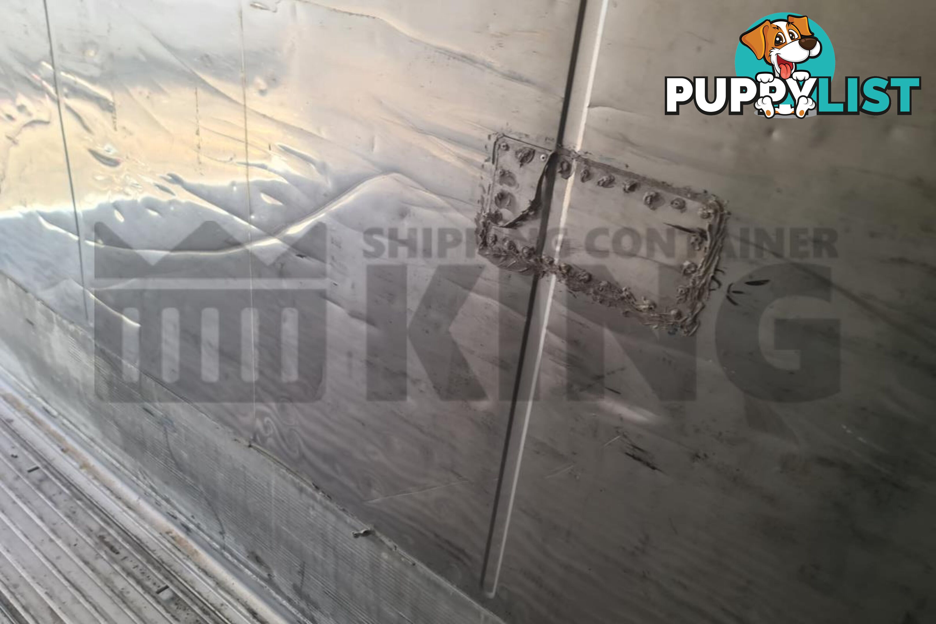 20' STANDARD HEIGHT REFRIGERATED "REEFER" SHIPPING CONTAINER (NON-OPERATIONAL, MACHINERY IN)