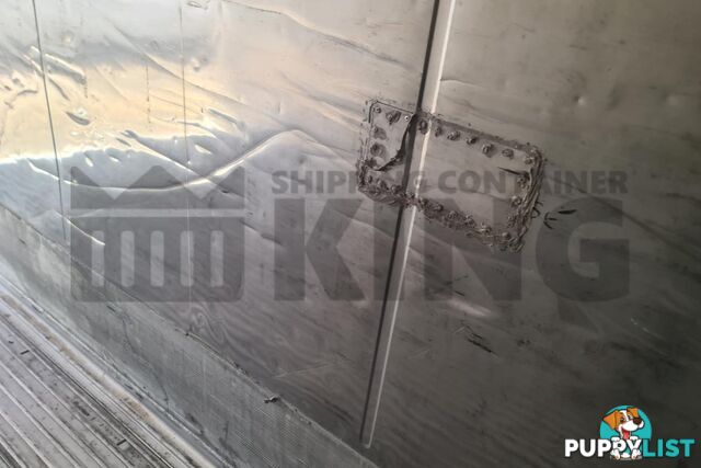 20' STANDARD HEIGHT REFRIGERATED "REEFER" SHIPPING CONTAINER (NON-OPERATIONAL, MACHINERY IN)