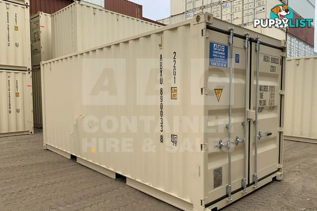 20' STANDARD HEIGHT SHIPPING CONTAINER (STEEL FLOOR)