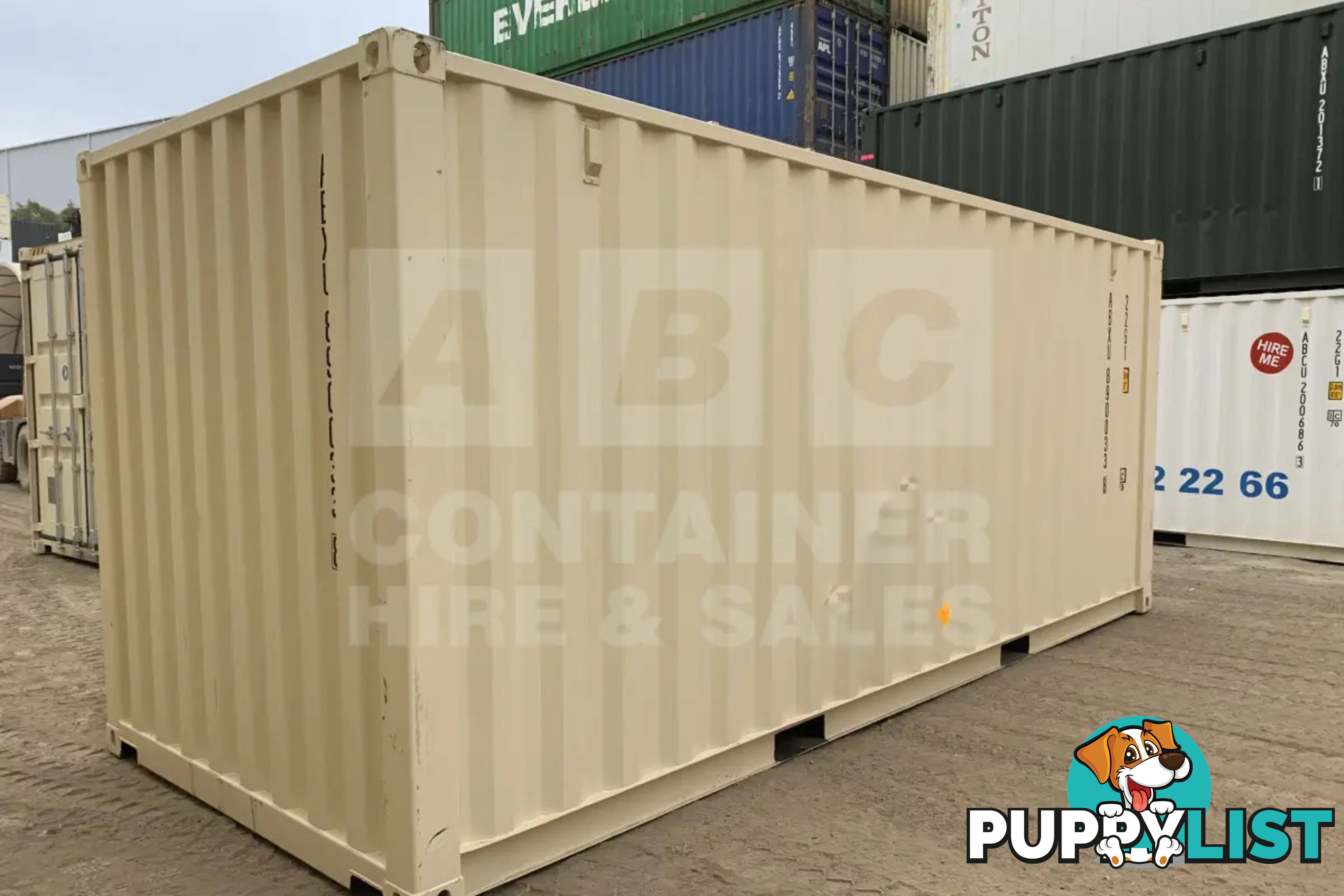 20' STANDARD HEIGHT SHIPPING CONTAINER (STEEL FLOOR)