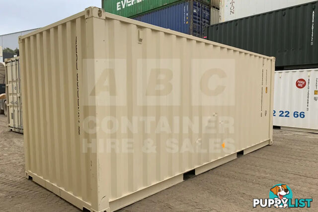 20' STANDARD HEIGHT SHIPPING CONTAINER (STEEL FLOOR)