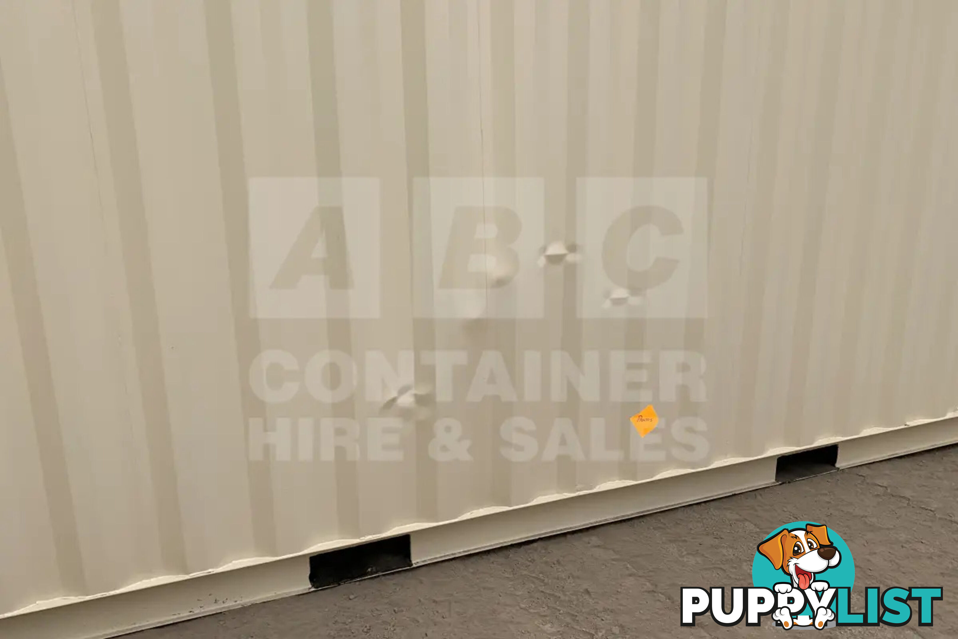20' STANDARD HEIGHT SHIPPING CONTAINER (STEEL FLOOR)