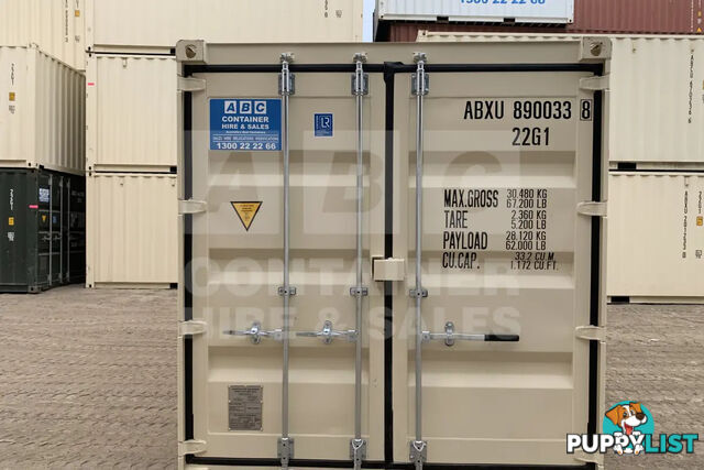 20' STANDARD HEIGHT SHIPPING CONTAINER (STEEL FLOOR)