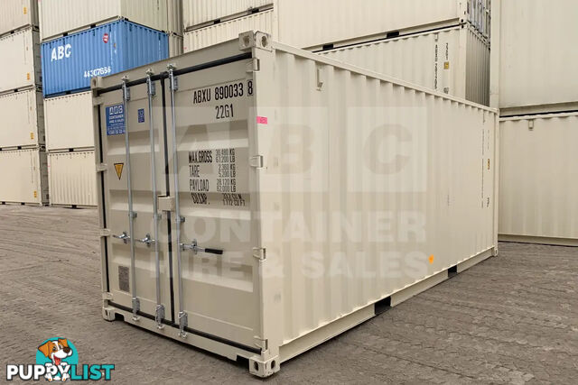 20' STANDARD HEIGHT SHIPPING CONTAINER (STEEL FLOOR)
