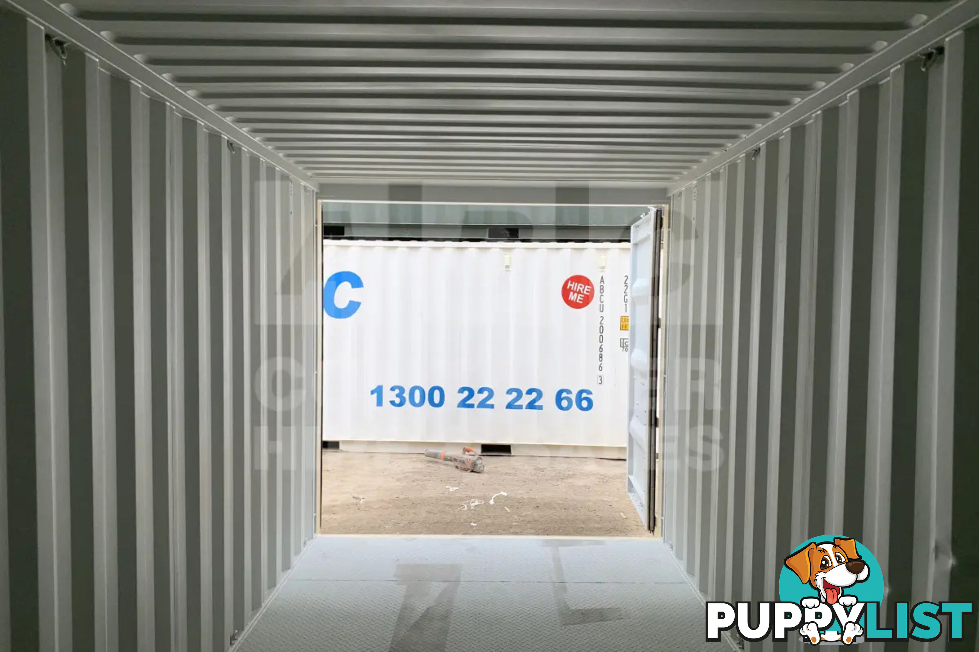 20' STANDARD HEIGHT SHIPPING CONTAINER (STEEL FLOOR)