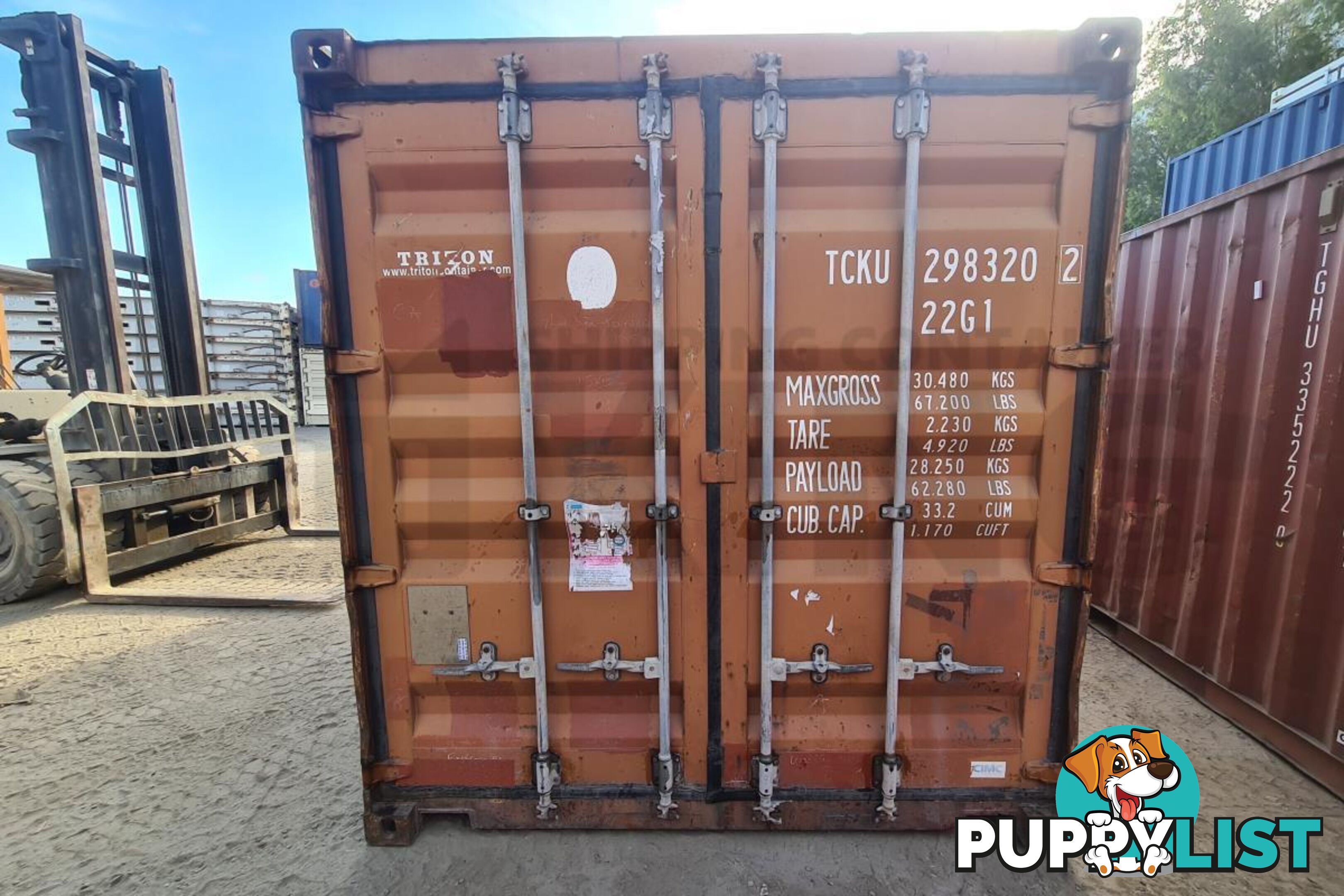 20' STANDARD HEIGHT SHIPPING CONTAINER - in Toowoomba