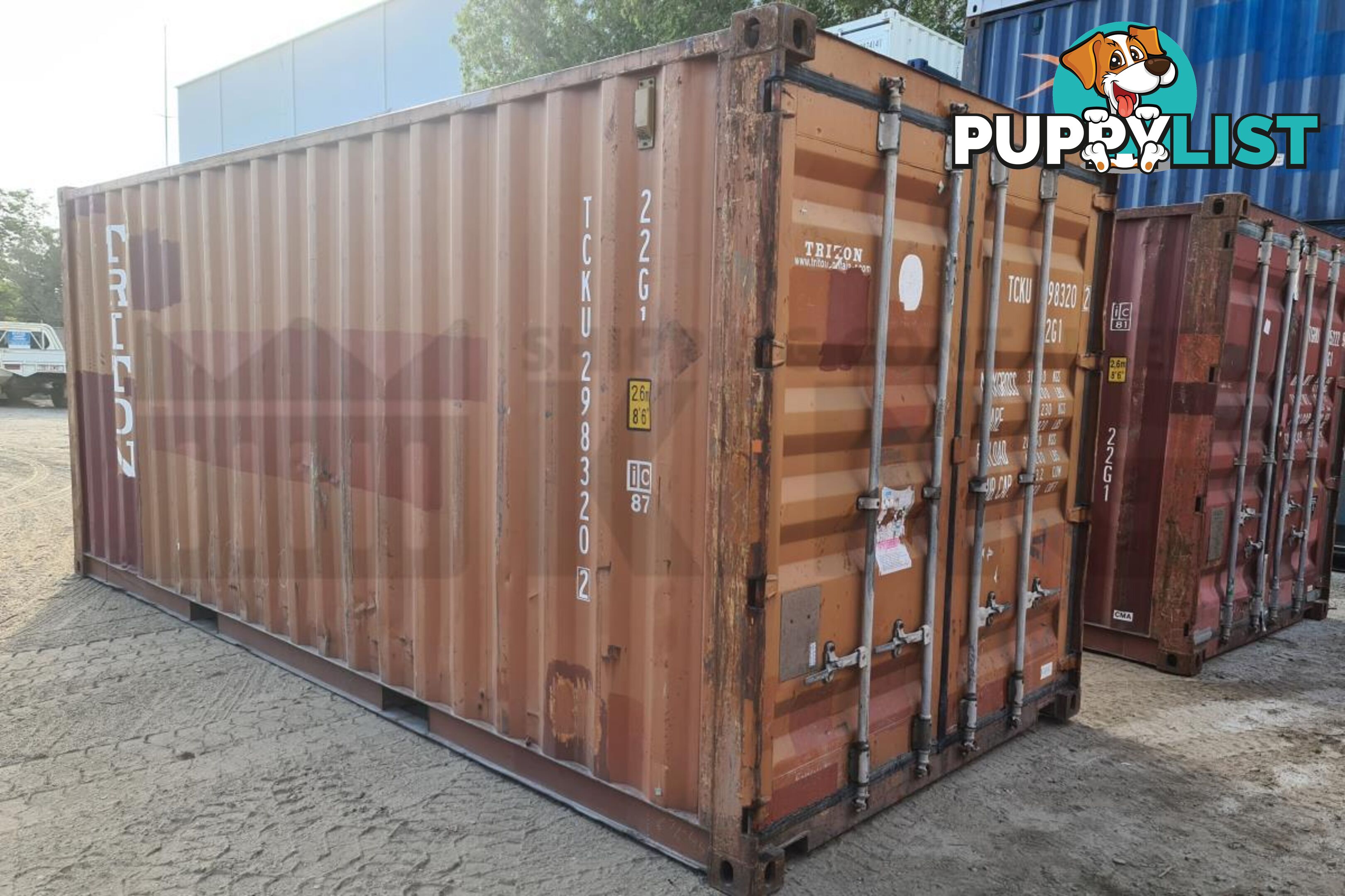 20' STANDARD HEIGHT SHIPPING CONTAINER - in Toowoomba