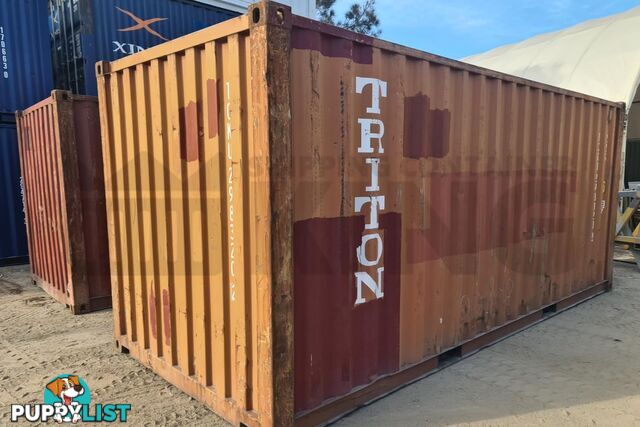 20' STANDARD HEIGHT SHIPPING CONTAINER - in Toowoomba