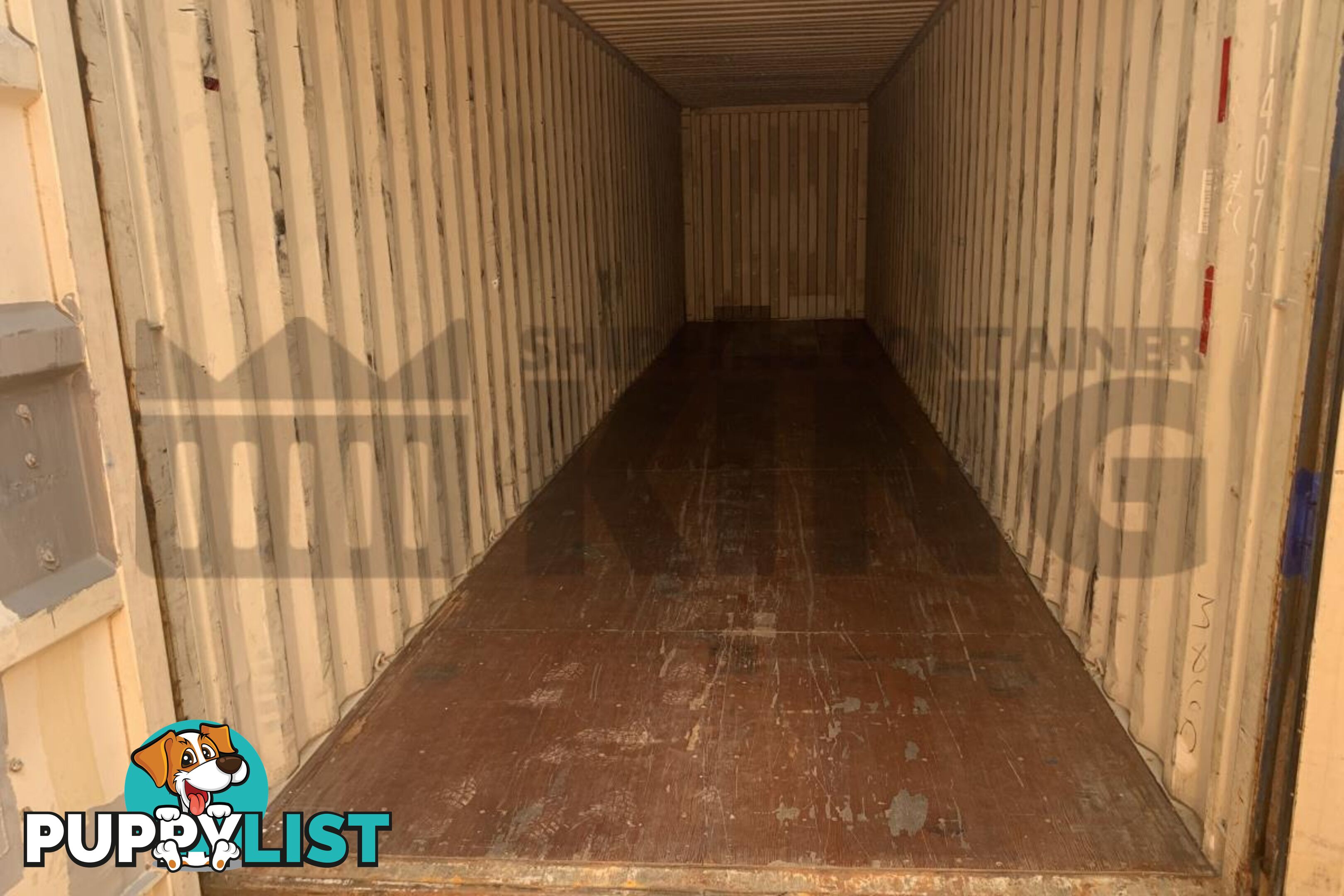 40' HIGH CUBE SHIPPING CONTAINER
