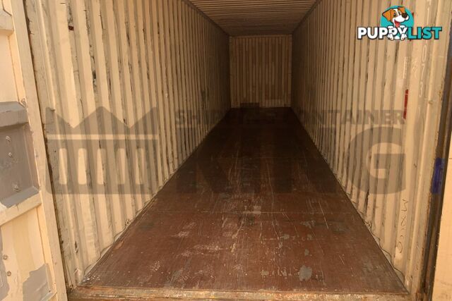 40' HIGH CUBE SHIPPING CONTAINER