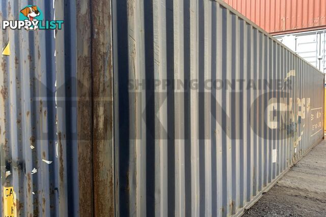 40' HIGH CUBE SHIPPING CONTAINER