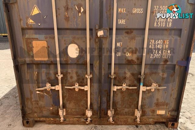 40' HIGH CUBE SHIPPING CONTAINER