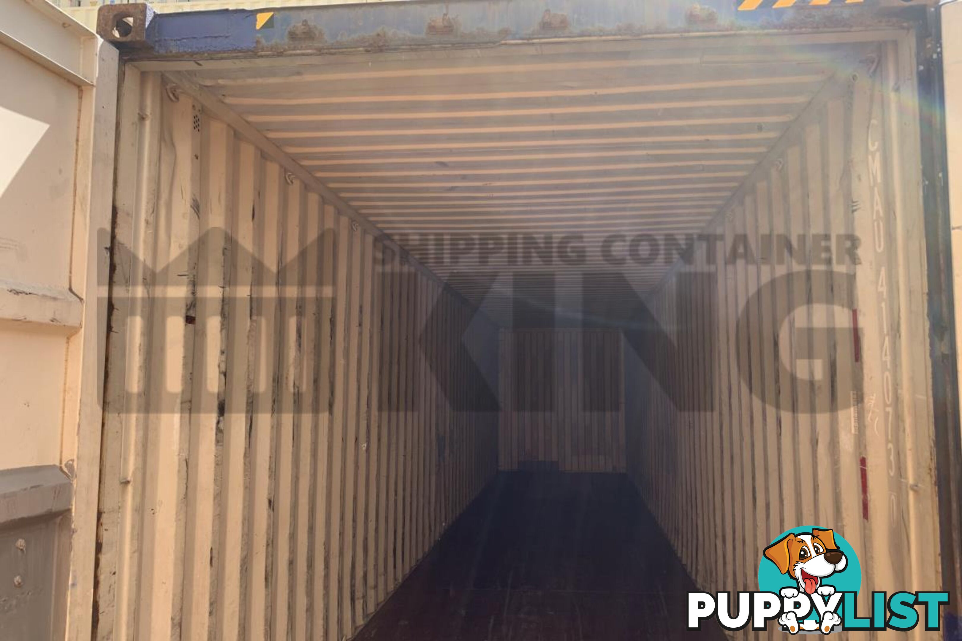 40' HIGH CUBE SHIPPING CONTAINER