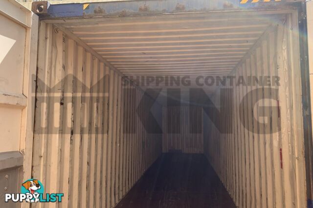40' HIGH CUBE SHIPPING CONTAINER