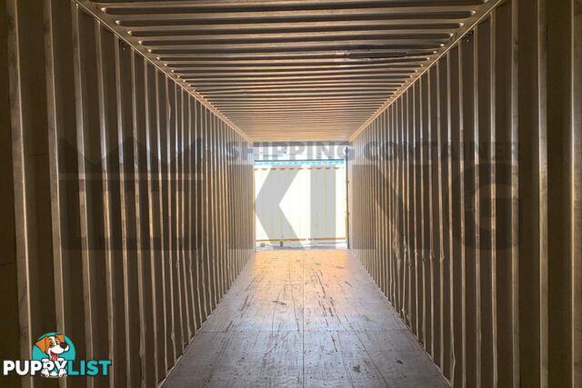 40' HIGH CUBE SHIPPING CONTAINER