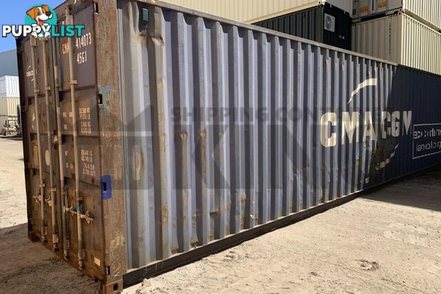 40' HIGH CUBE SHIPPING CONTAINER