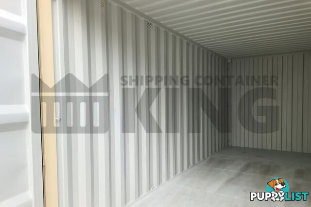 20' HIGH CUBE SHIPPING CONTAINER (STEEL FLOOR)