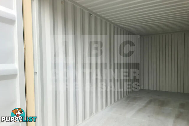 20' HIGH CUBE SHIPPING CONTAINER (STEEL FLOOR)