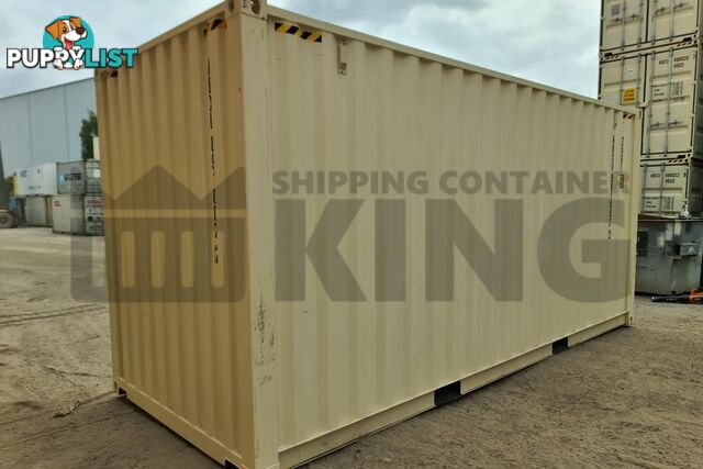 20' HIGH CUBE SHIPPING CONTAINER (STEEL FLOOR)