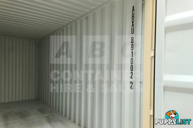 20' HIGH CUBE SHIPPING CONTAINER (STEEL FLOOR)