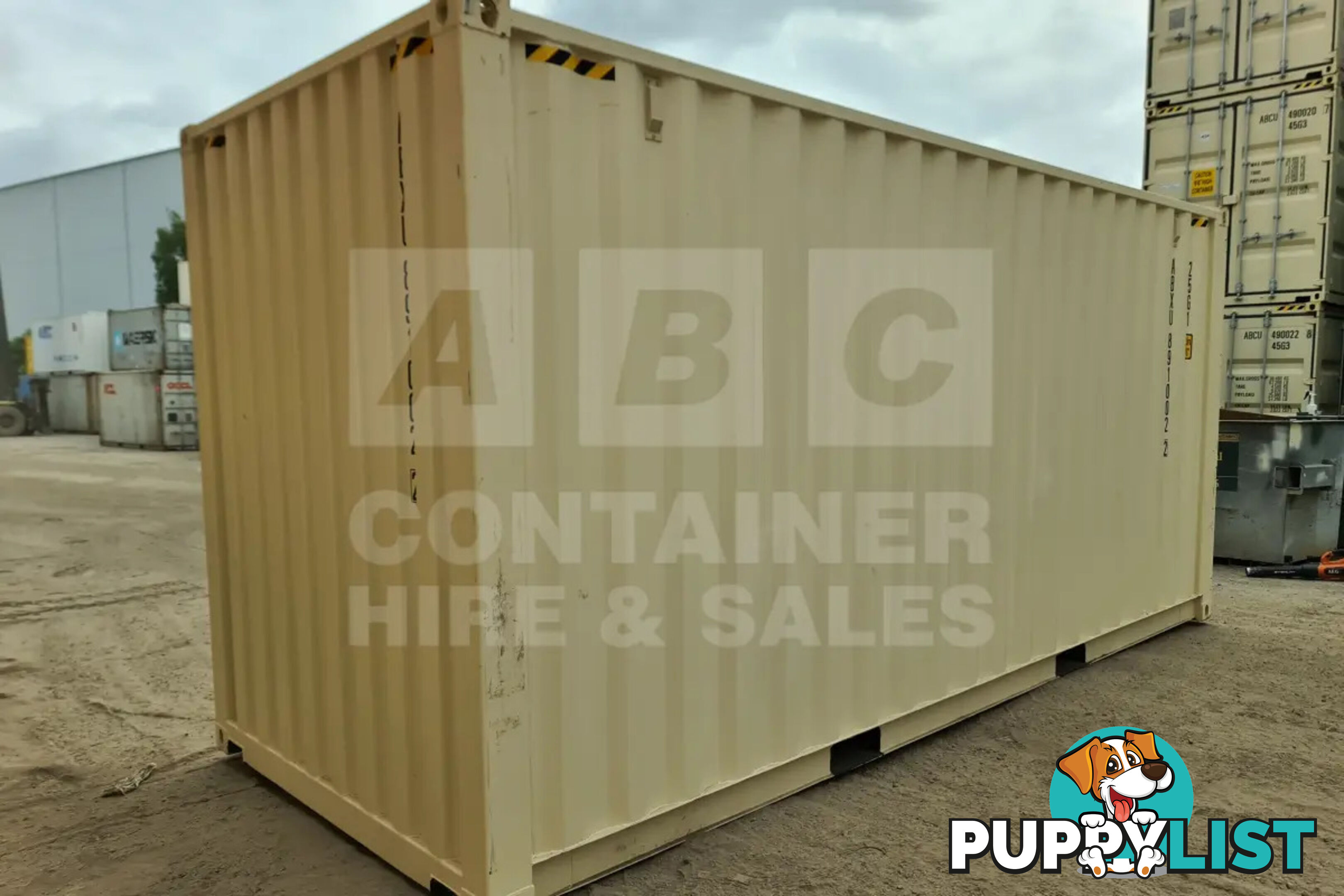 20' HIGH CUBE SHIPPING CONTAINER (STEEL FLOOR)