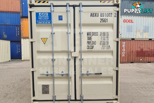 20' HIGH CUBE SHIPPING CONTAINER (STEEL FLOOR)