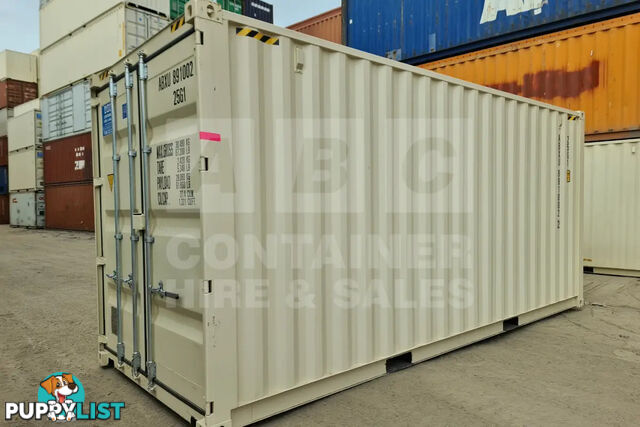 20' HIGH CUBE SHIPPING CONTAINER (STEEL FLOOR)