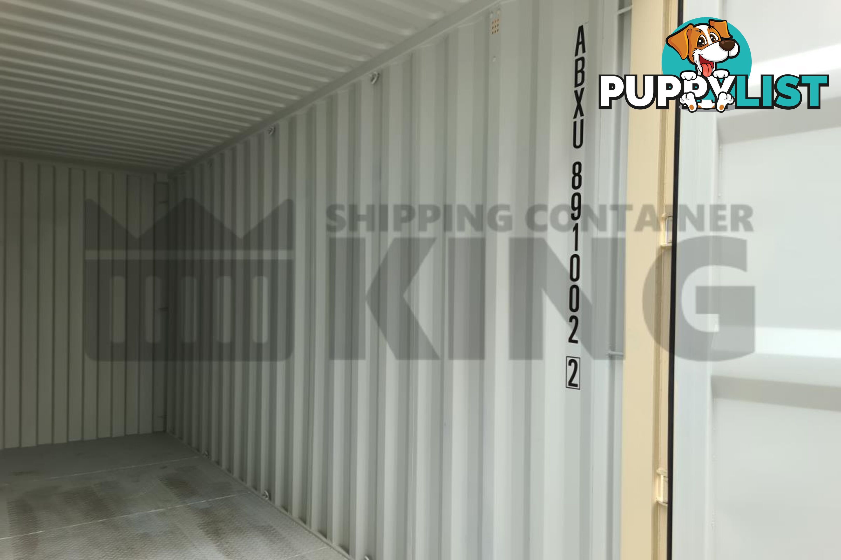 20' HIGH CUBE SHIPPING CONTAINER (STEEL FLOOR)