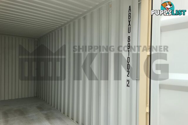 20' HIGH CUBE SHIPPING CONTAINER (STEEL FLOOR)
